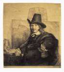 Rembrandt Harmensz. van Rijn Portrait of the Painter Jan Asselyn Krabbetje  - Hermitage